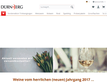 Tablet Screenshot of duernberg-direkt.at